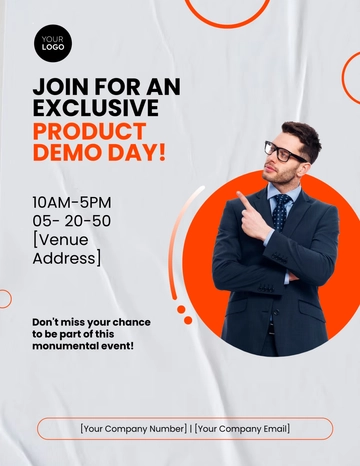 Free Product Demo Day Flyer Template to Edit Online | Template.net