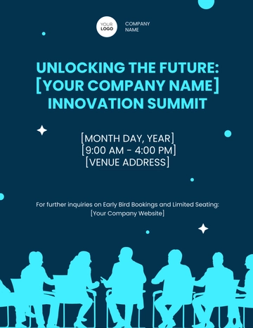 Free Innovation Summit Flyer Template to Edit Online