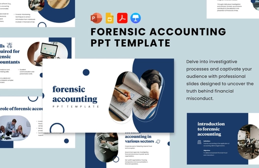 Forensic Accounting PPT Template