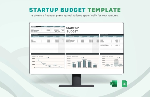 Startup Budget Template