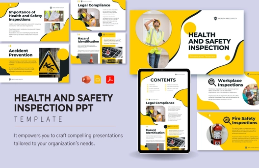 Health and Safety Inspection PPT Template