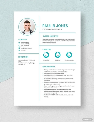 Purchasing Associate Resume