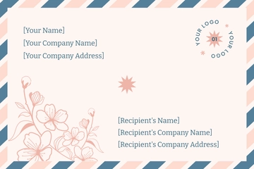 Free Envelope Label to Edit Online