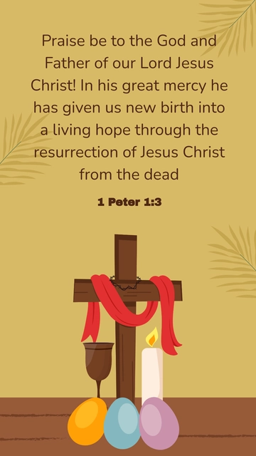 Free Easter Monday Quote Template to Edit Online