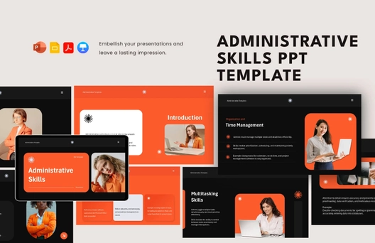 Administrative Skills PPT  Template