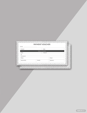 Sample Payment Voucher Template