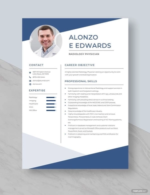 Radiology Physician Resume