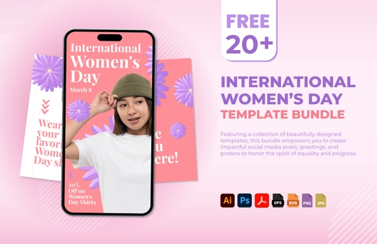 20+ International Women’s Day Template Bundle