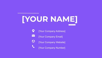 Free Supply Chain Coordinator Business Card Template to Edit Online