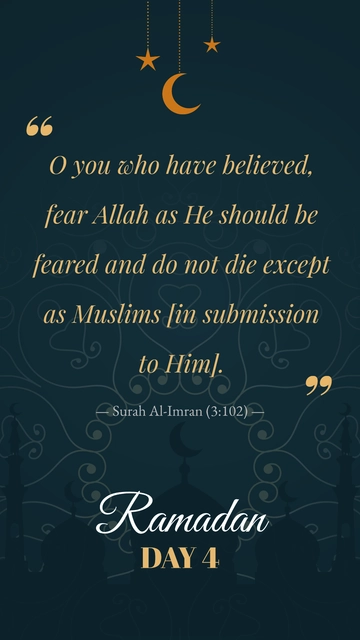 Free Ramadan Day 4 Quote Template to Edit Online Free Ramadan Day 4 Quote Template to Edit Online