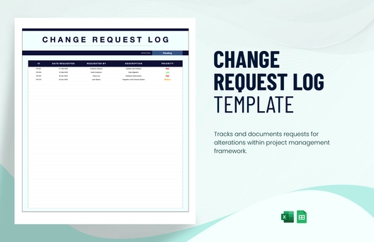 Change Request Log Template