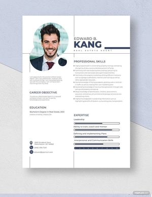 Real Estate Agent Resume