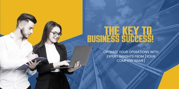 Free Operations Blog Banner Template to Edit Online