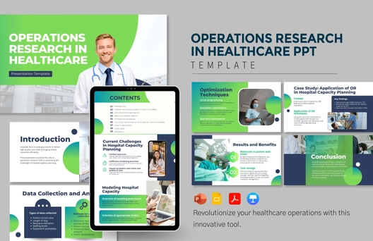 Operations Research in Healthcare PPT Template Operations Research in Healthcare PPT Template