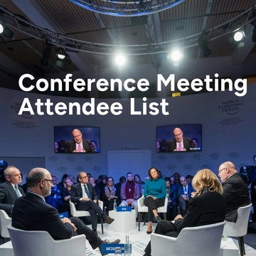 Free Conference Attendee List Template