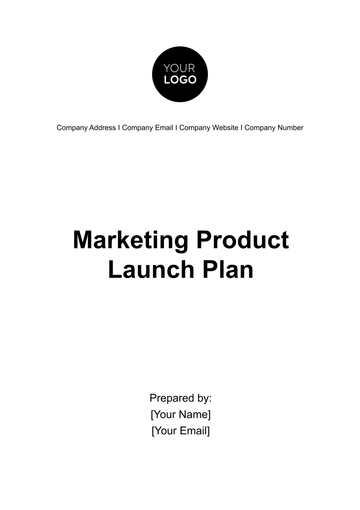 Free Marketing Product Launch Plan Template to Edit Online
