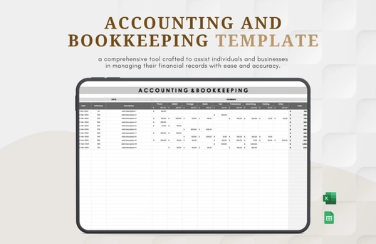 Accounting and Bookkeeping Template