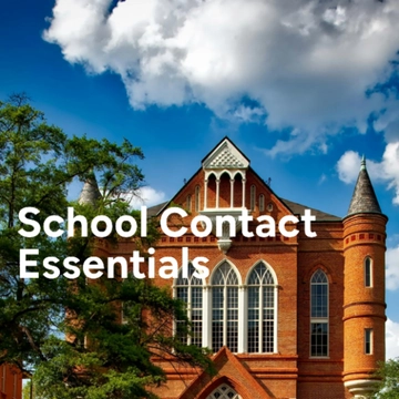 Free School Contact List Template