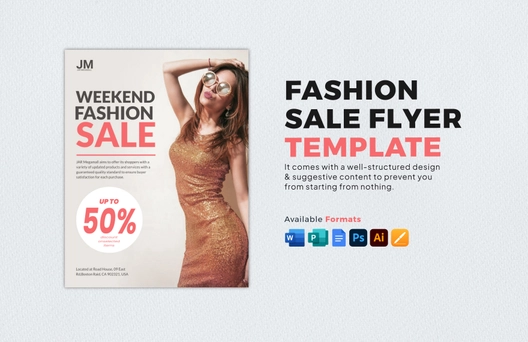 Fashion Sale Flyer Template