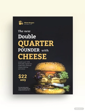 Fast Food Promotion Flyer Template