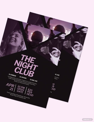 FH Nightclub Flyer Template FH Nightclub Flyer Template