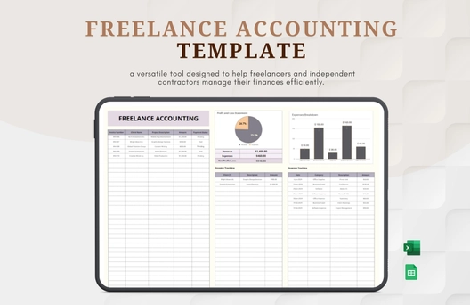 Freelance Accounting Template