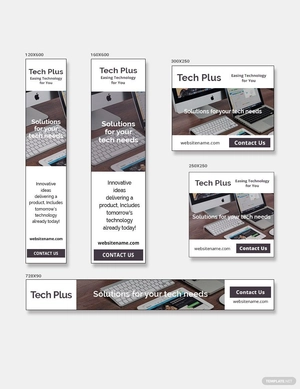 Startup Business Banner Ads Template