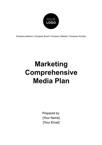 Free Marketing Comprehensive Media Plan Template to Edit Online