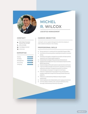 Logistics Management Resume
