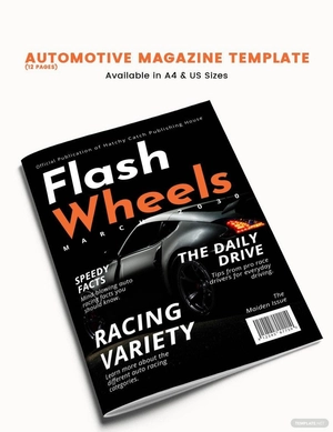Automotive Magazine Template Automotive Magazine Template