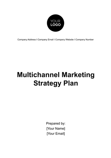 Free Multichannel Marketing Strategy Plan Template to Edit Online