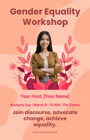 Free Creative Women's Day Poster Template to Edit Online
