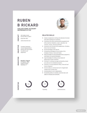 Collections Account Representative Resume