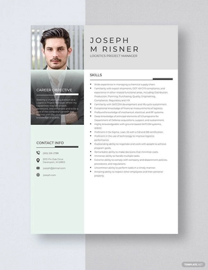Logistics Project Manager Resume