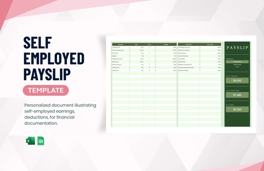 Self Employed Payslip Template