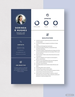 Managed Care Coordinator Resume