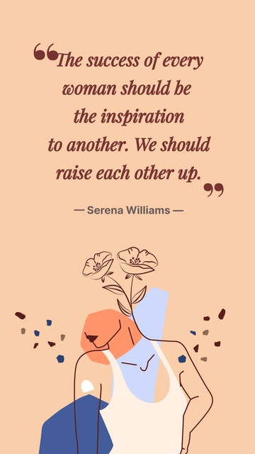 Free Beautiful Women's Day Quote Template to Edit Online