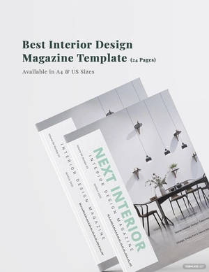 Best Interior Design Magazine Template
