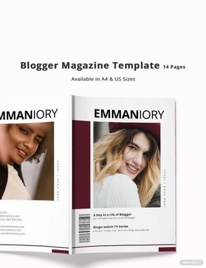 Blogger Magazine Template