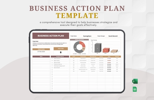Business Action Plan Template