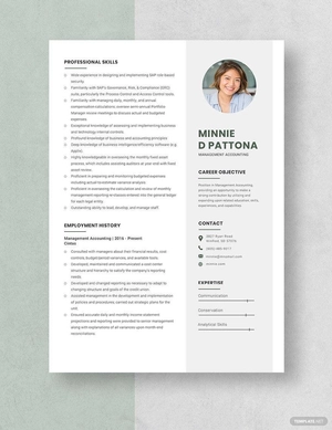 Management Accounting Resume