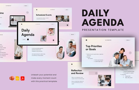 Daily Agenda Template Daily Agenda Template