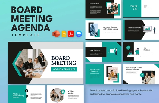 Board Meeting Agenda Template