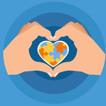 Free World Autism Awareness Day Clipart Template to Edit Online