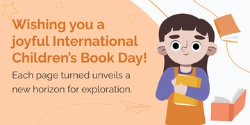 Free International Children???s Book Day  X Post Template to Edit Online