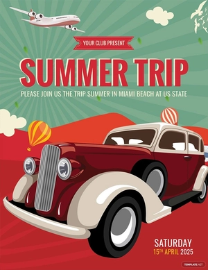 Trip Flyer Template