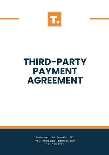 Free Third-Party Payment Agreement Template to Edit Online