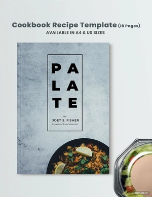 Printable Recipe Binder Template