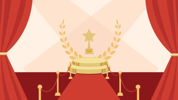 Free The Academy Awards Design Background Template to Edit Online