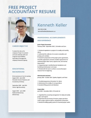 Project Accountant Resume